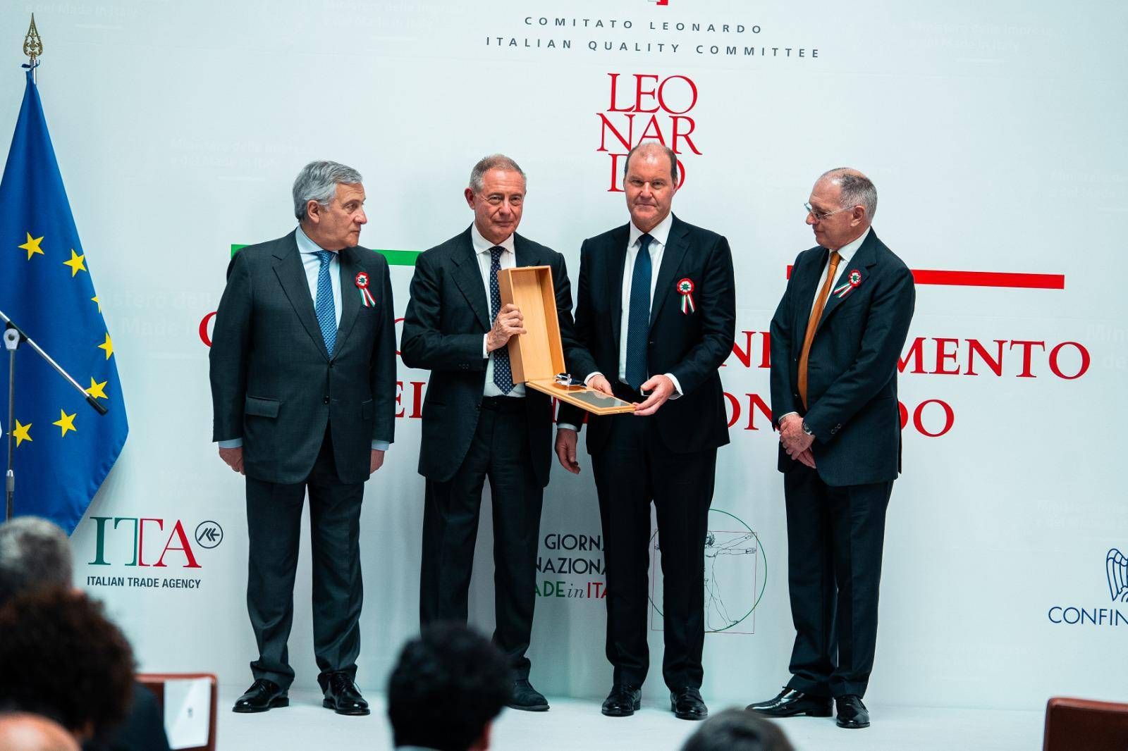 Farmaceutica, a Takeda premio Leonardo International 2026, rafforzato l'asse Italia-Giappone