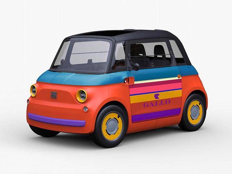 Fiat Topolino edizione speciale Gallo alla Milano Design week 2026