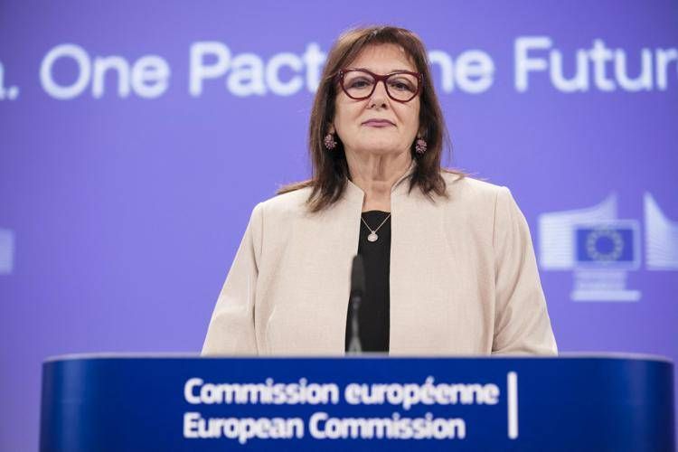 La commissaria europea per il Mediterraneo Dubravka Suica. - Fotogramma/Ipa