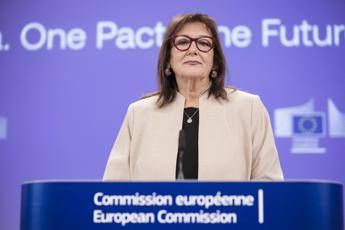 La commissaria europea per il Mediterraneo Dubravka Suica. - Fotogramma/Ipa