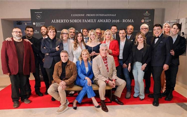 'Alberto Sordi Family Award 2026', a Roma la cerimonia di premiazione
