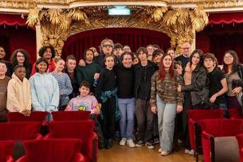 Giovani musicisti incontrano Gustavo Dudamel al Teatro San Carlo di Napoli