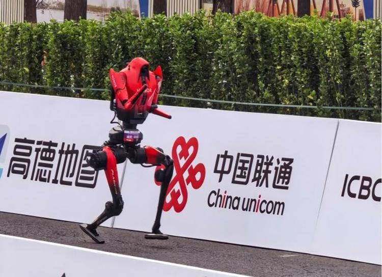 China Unicom 5G-A empowering robots to sprint across the finish line