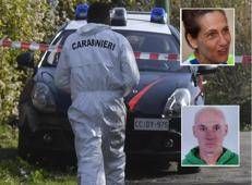 Rilievi dei carabinieri, nel quadratino la vittima Loredana Ferrara nel ricordo del sito Bio Correndo e l'ex convivente Silvio Gambetta da Fb