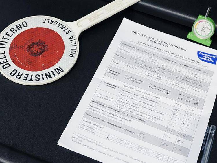 Vacanze sicure 2026, controlli pneumatici al via