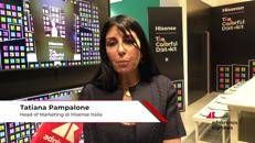 Design Week: Pampalone (Hisense Italia), 'nostra tecnologia Rgb offre esplosione di colori'