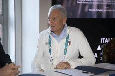 Il presidente del Coni Luciano Buonfiglio - Fotogramma/IPA