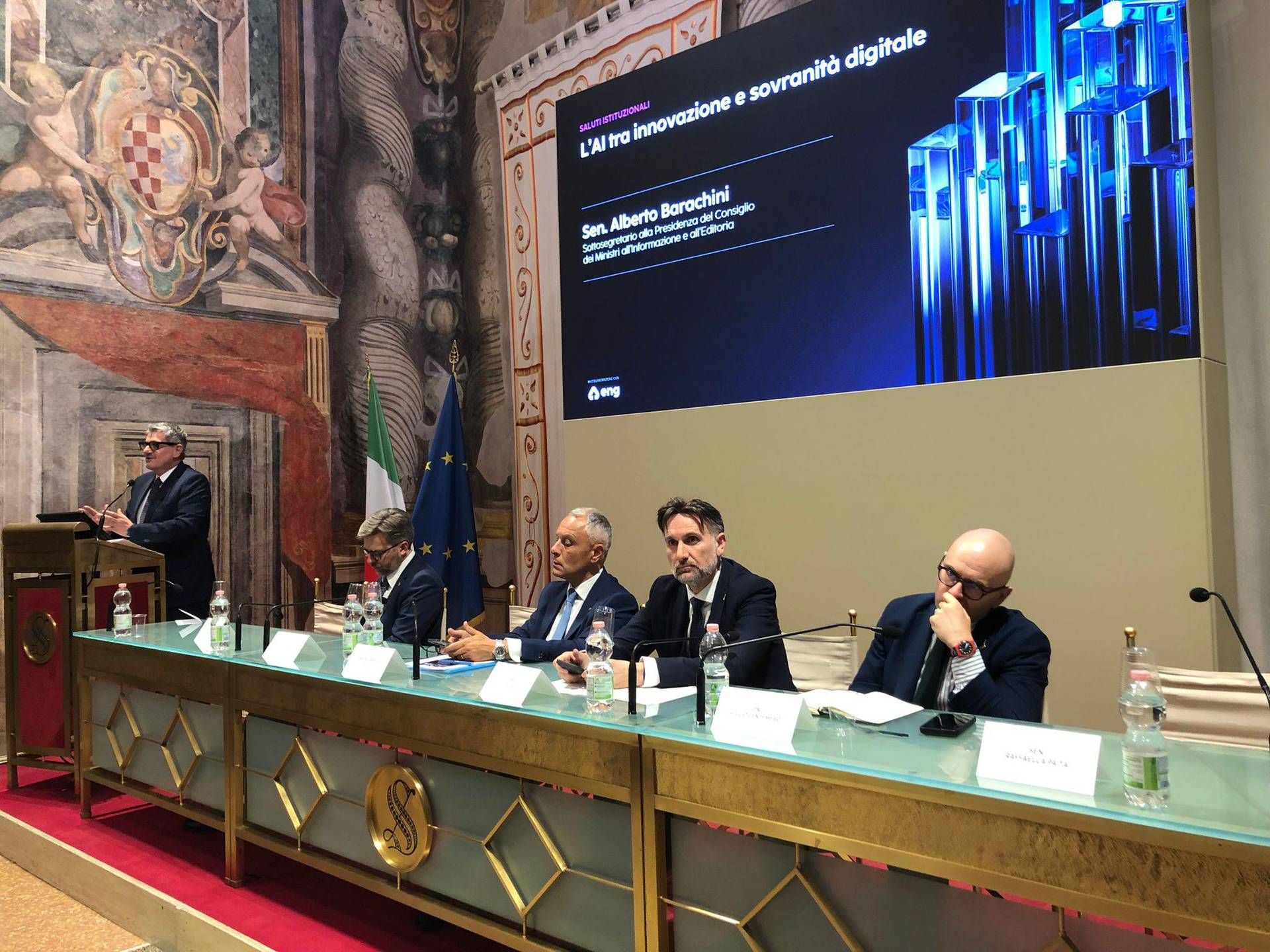 Ia, al Senato conferenza 'Ai Italia. L'Ai tra innovazione e sovranità digitale'