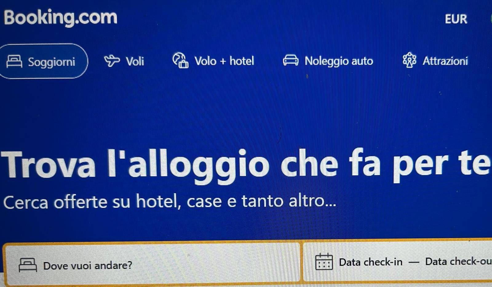 Booking, Antitrust apre istruttoria per pratiche commerciali scorrette