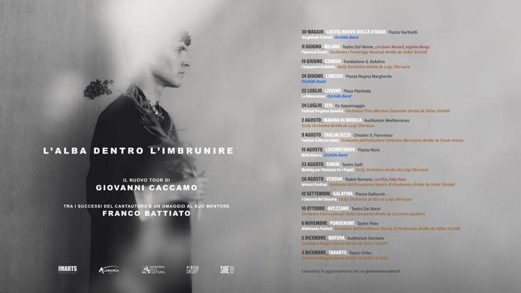 Giovanni Caccamo tra mito e musica: arriva il singolo 'Partenope' e parte il tour sinfonico