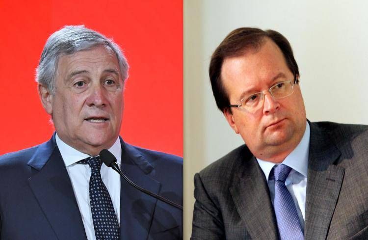 Antonio Tajani e Alexey Paramonov (Fotogramma/Ipa)