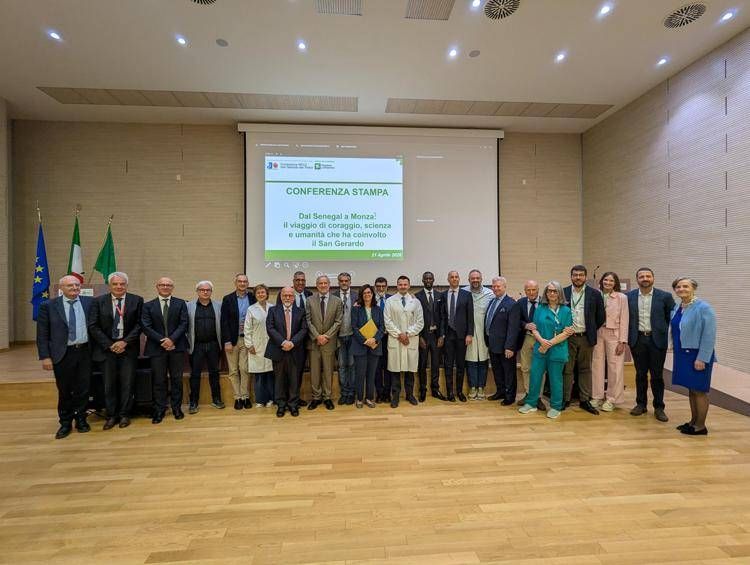 L'equipe del San Gerardo