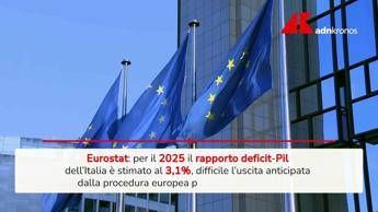 Eurostat, rapporto deficit-pil Italia al 3,1% nel 2025: cosa dicono i dati
