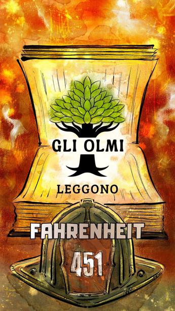 Giornata Libro: Gli 'Olmi' portano Fahrenheit 451 sui social