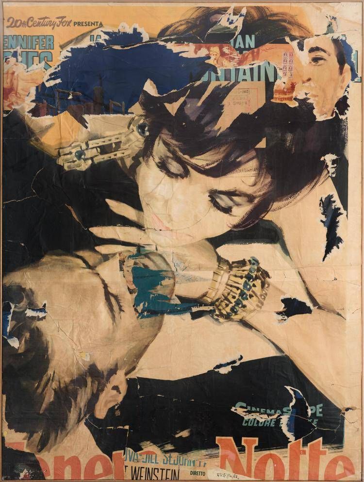 Mimmo Rotella. 'Tenera è la notte' (1963)