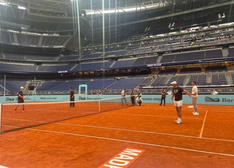 Sinner al Bernabeu con Bellingham, Courtois e Nadal - X