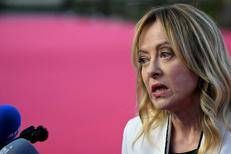 Giorgia Meloni - Afp