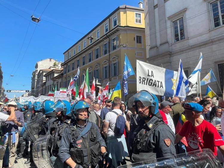 Brigata ebraica a Milano