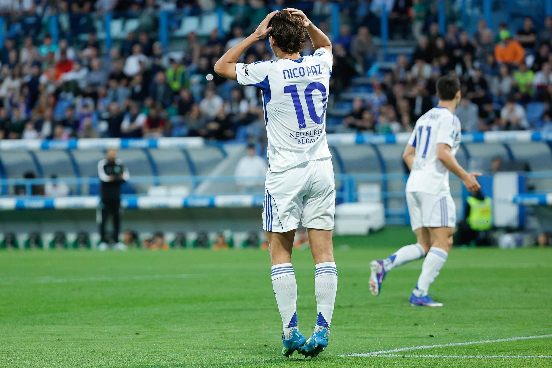 Genoa-Como, problema all'occhio e sostituzione per Nico Paz: cos'è successo a Marassi