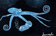 Gabriele Leonardi e l’arte contemporanea del mare tra colore, immaginazione e sostenibilità