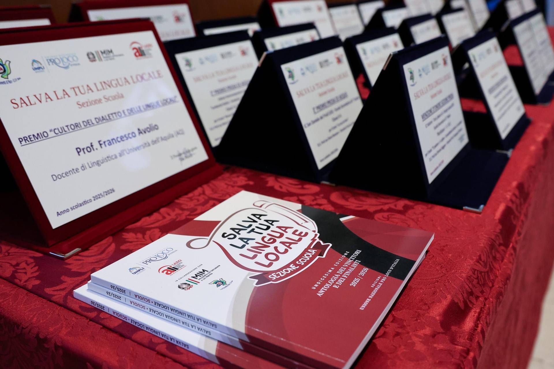 Premiati in Campidoglio i vincitori del premio Unpli 'Salva la tua lingua locale'