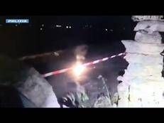 Getta bengala sul percorso del rally del Salento, paura per piloti e spettatori - Video