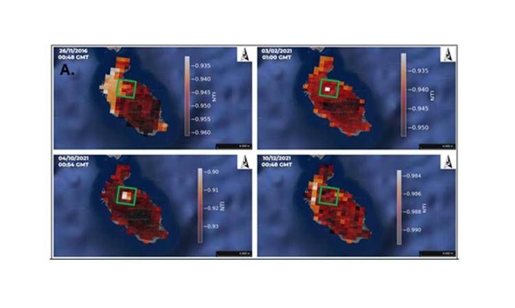 AI e Satelliti per il monitoraggio dell'Isola di Vulcano