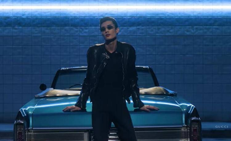 Un frame dello spot di 'Gucci Generation' diretto da Jonathan Glazer (YouTube)