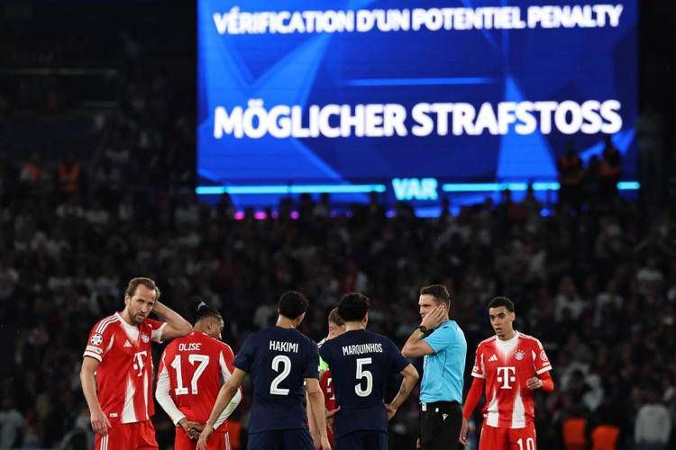 Var in Psg-Bayern - Afp