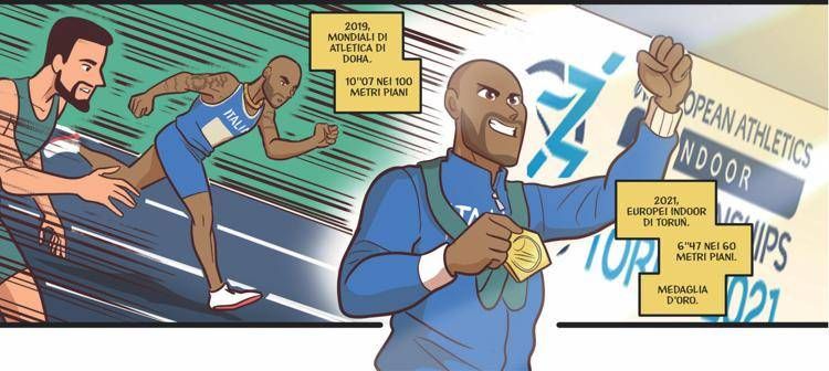 Jacobs diventa un fumetto, Marcell l'uomo dei sogni possibili e lo sguardo verso Los Angeles 2028