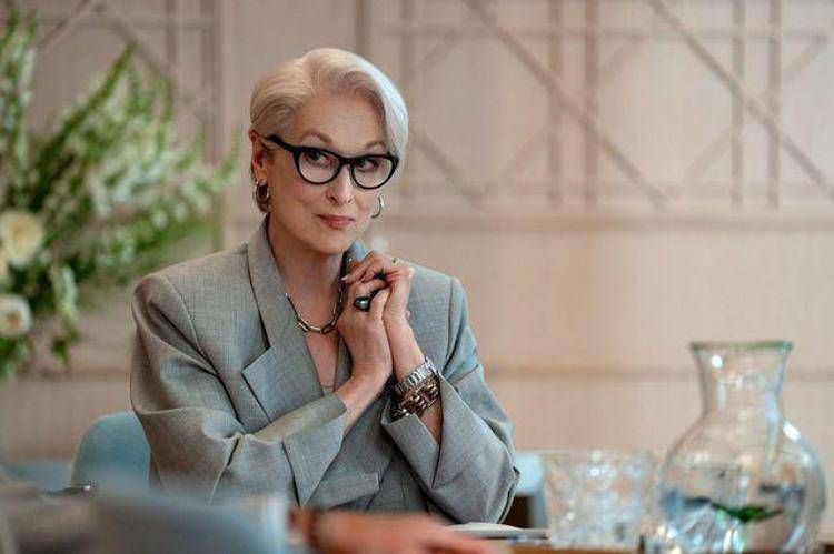 Meryl Streep in una scena di 'Il diavolo veste Prada 2'
