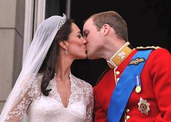 Kate e William nel giorno delle loro nozze - Ipa