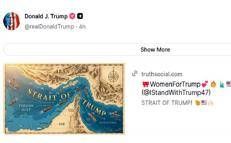 Stretto di Hormuz diventa 'Stretto di Trump': la nuova mappa condivisa su Truth