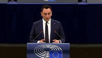 Biennale Arte, commissario Ue Cultura Micaleff ringrazia ministro Giuli per posizione chiara su Russia - Video