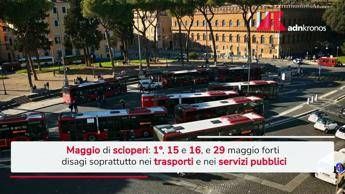Scioperi maggio 2026, quando e chi si ferma