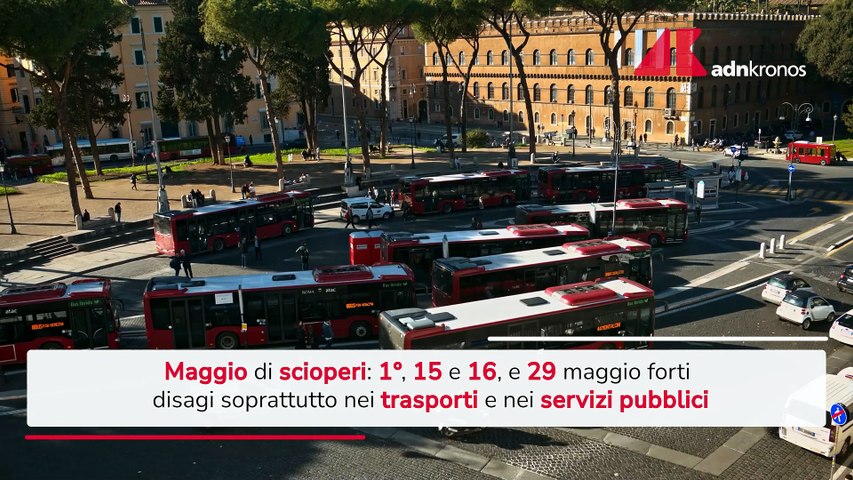 Scioperi maggio 2026, quando e chi si ferma
