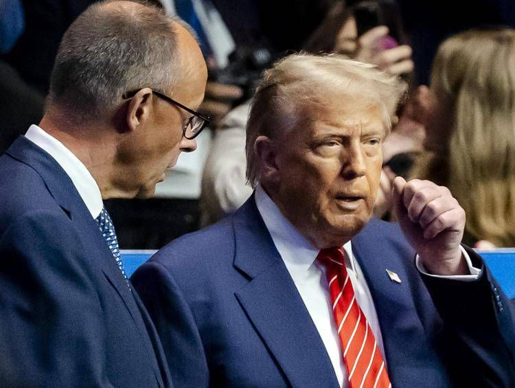 Merz e Trump - (Fotogramma/Ipa)