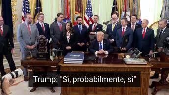 Trump e la minaccia: 