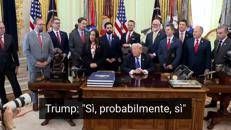 Trump e la minaccia: 