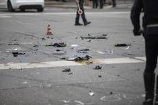 Scontro tra auto e moto a Milano nella notte, muore un 21enne - Fotogramma /ipa