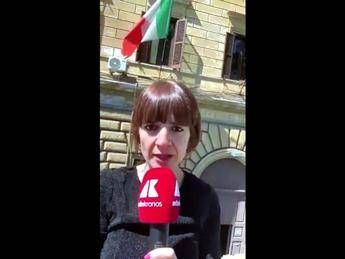 Spari al corteo del 25 aprile, le videonews dalla nostra inviata