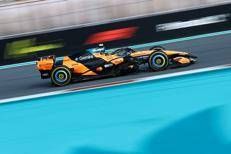 Lando Norris in pista