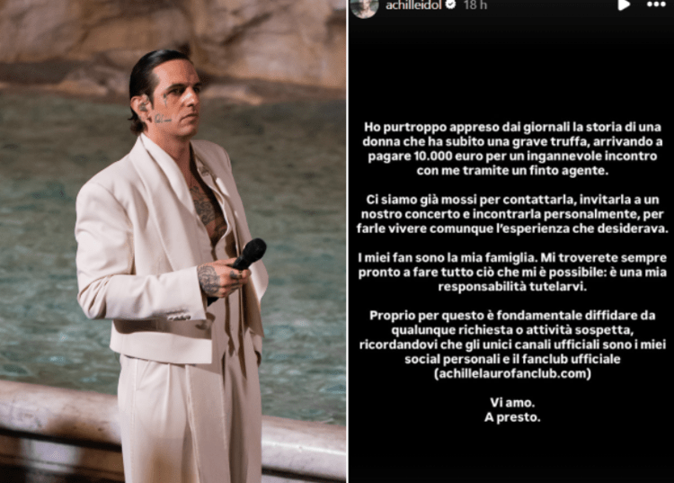 Achille Lauro - fotogramma/ipa