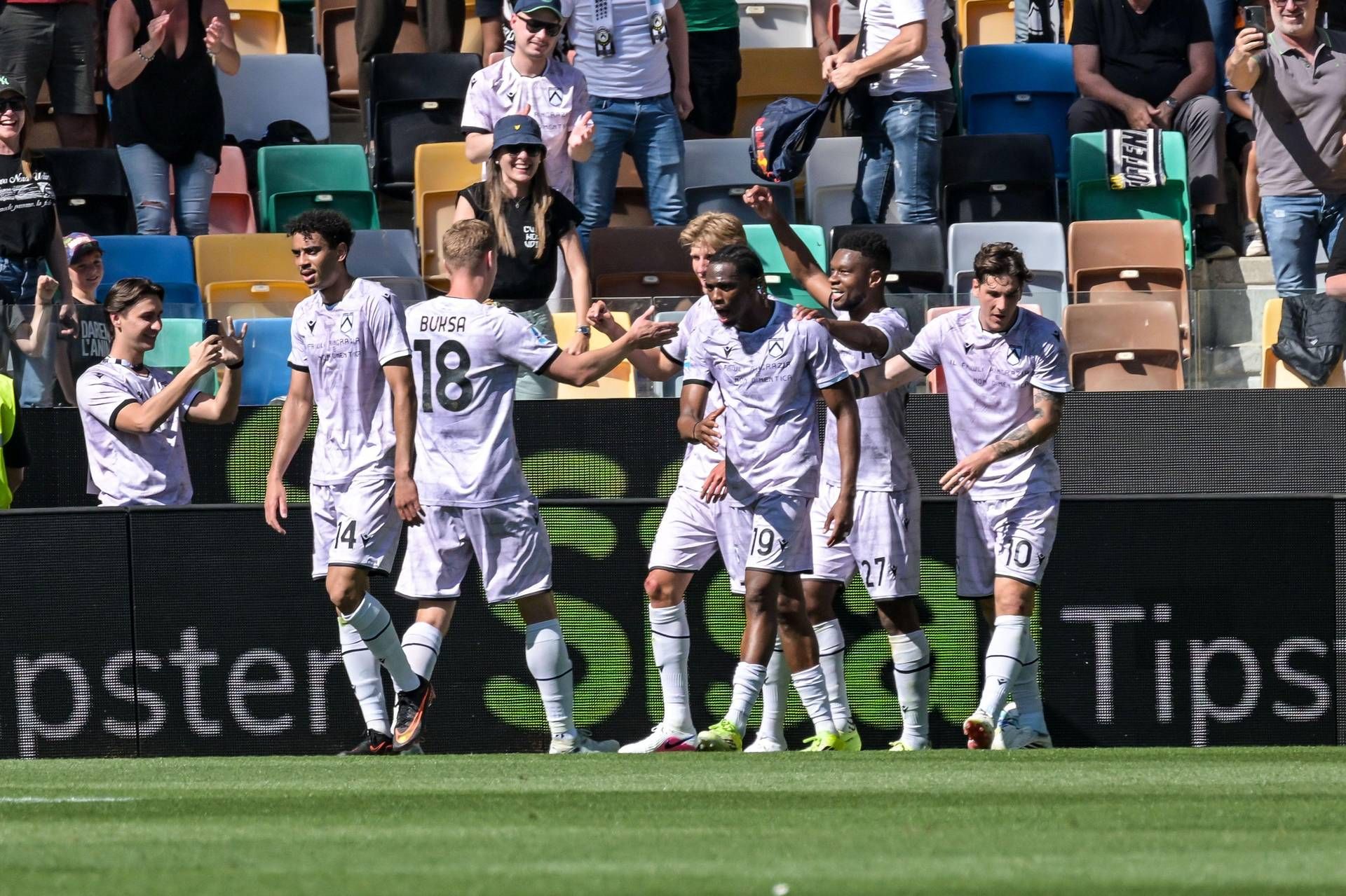 Udinese-Torino 2-0 con i gol di Ehizibue e Kristensen