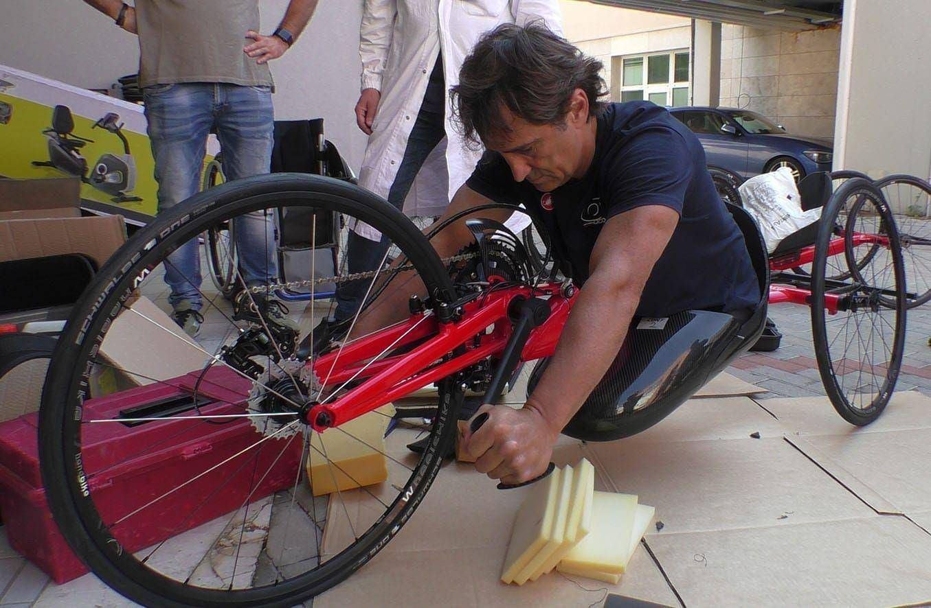 Zanardi, Inail: "Profondo dolore per sua scomparsa, uomo e atleta straordinario"