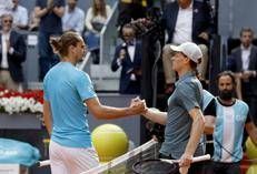 Alexander Zverev e Jannik Sinner - Afp