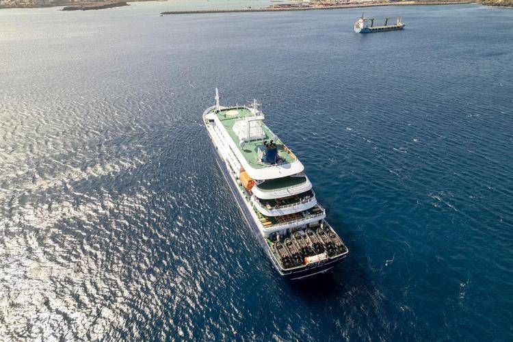 La Mv Hondius - Afp