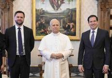 Vance e Rubio ricevuti da Papa Leone XIV - Ipa