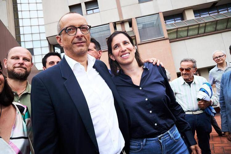 L'eurodeputato del Pd Matteo Ricci con la segretaria Elly Schlein  - Fotogramma/Ipa