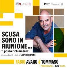 'Scusa sono in riunione…ti posso richiamare?', la commedia di Gabriele Pignotta al Manzoni di Roma